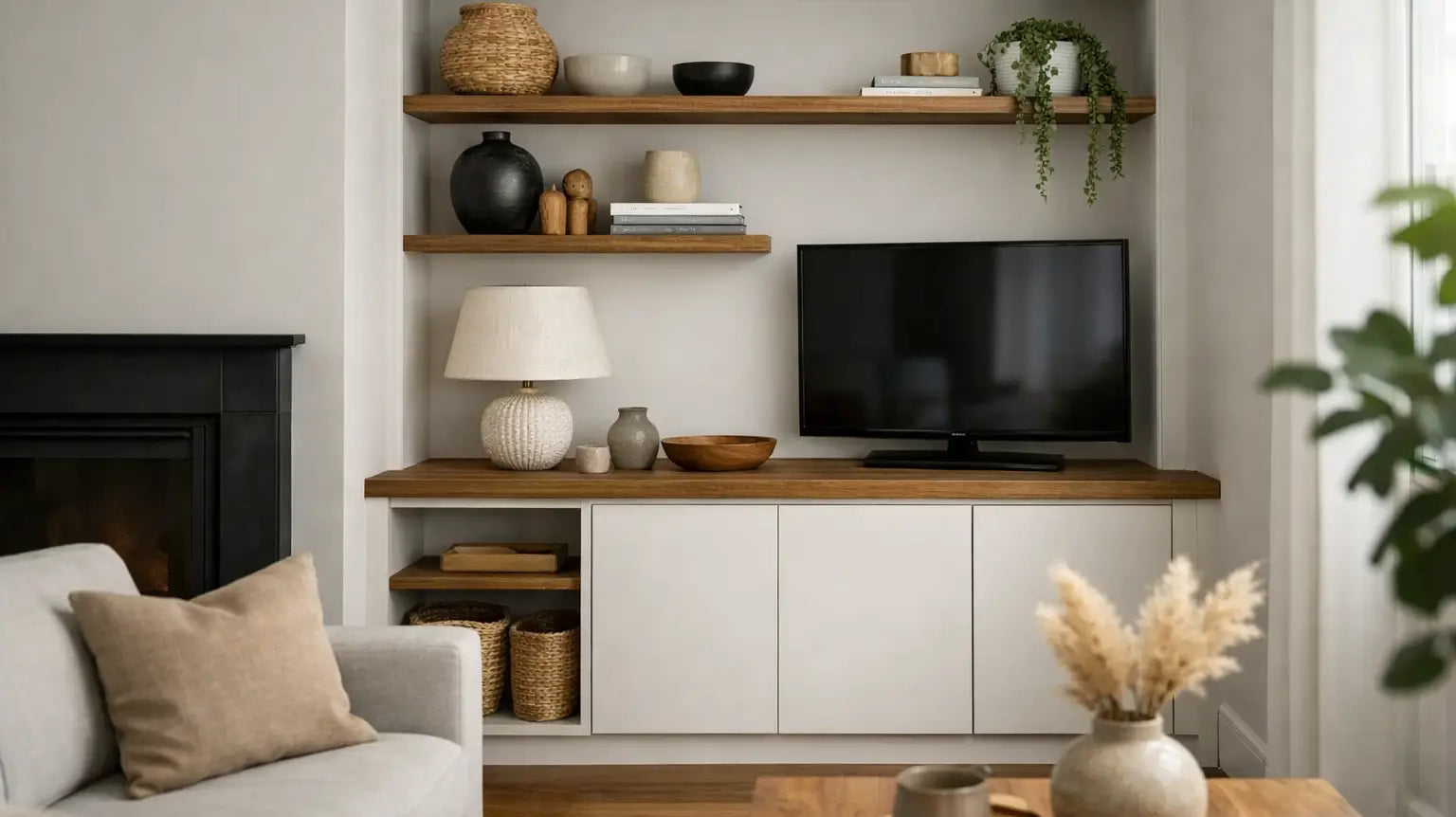 Bespoke Alcove Storage That Earns Its Space
