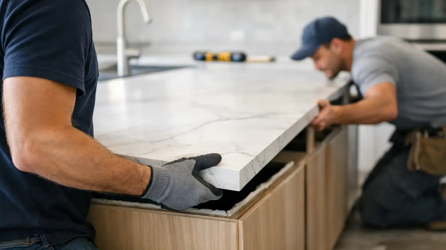 How to Install Kitchen Worktops Properly