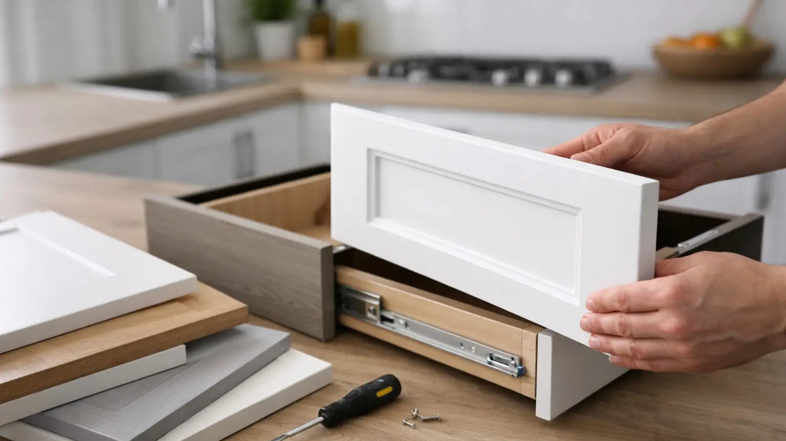 Replacement Drawer Fronts for Kitchens
