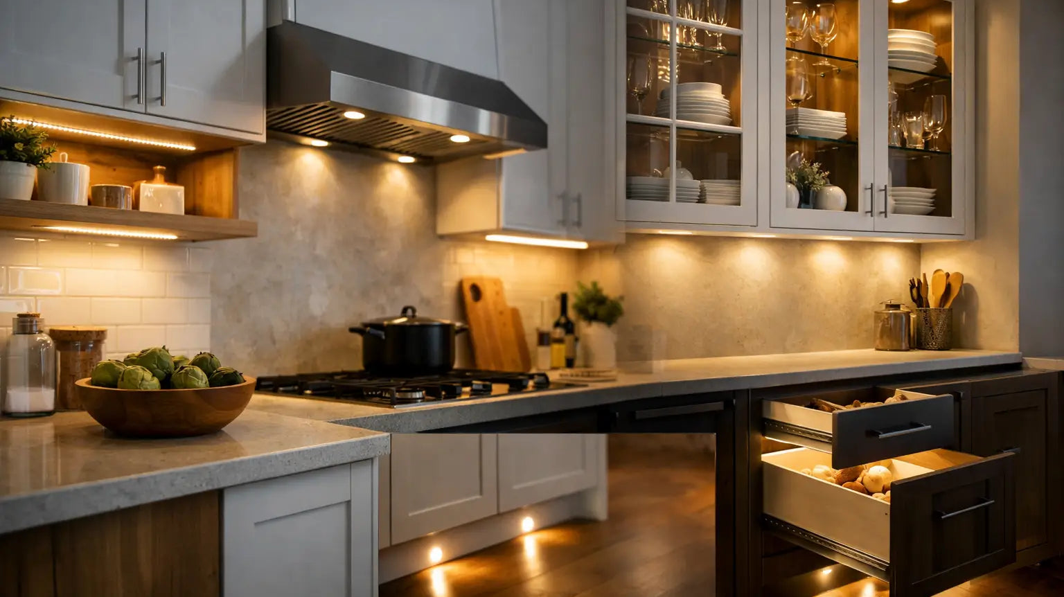12 Kitchen Cabinet Lighting Ideas That Work