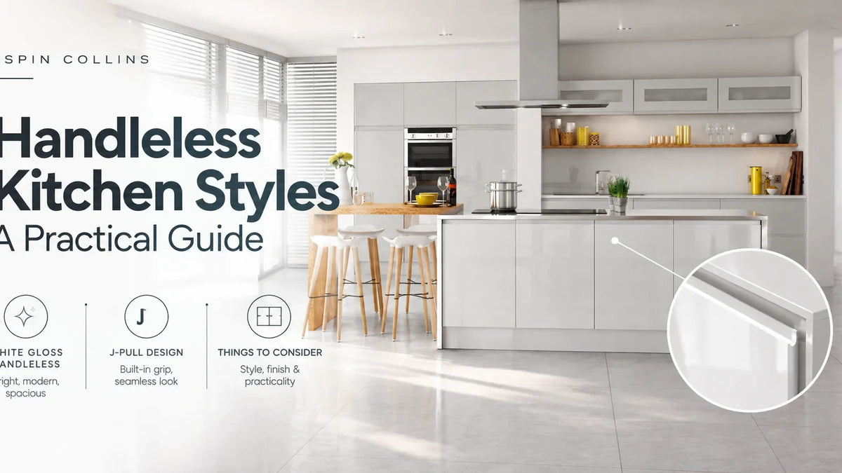 Handle-Free / Handleless Kitchen Styles: A Practical Guide