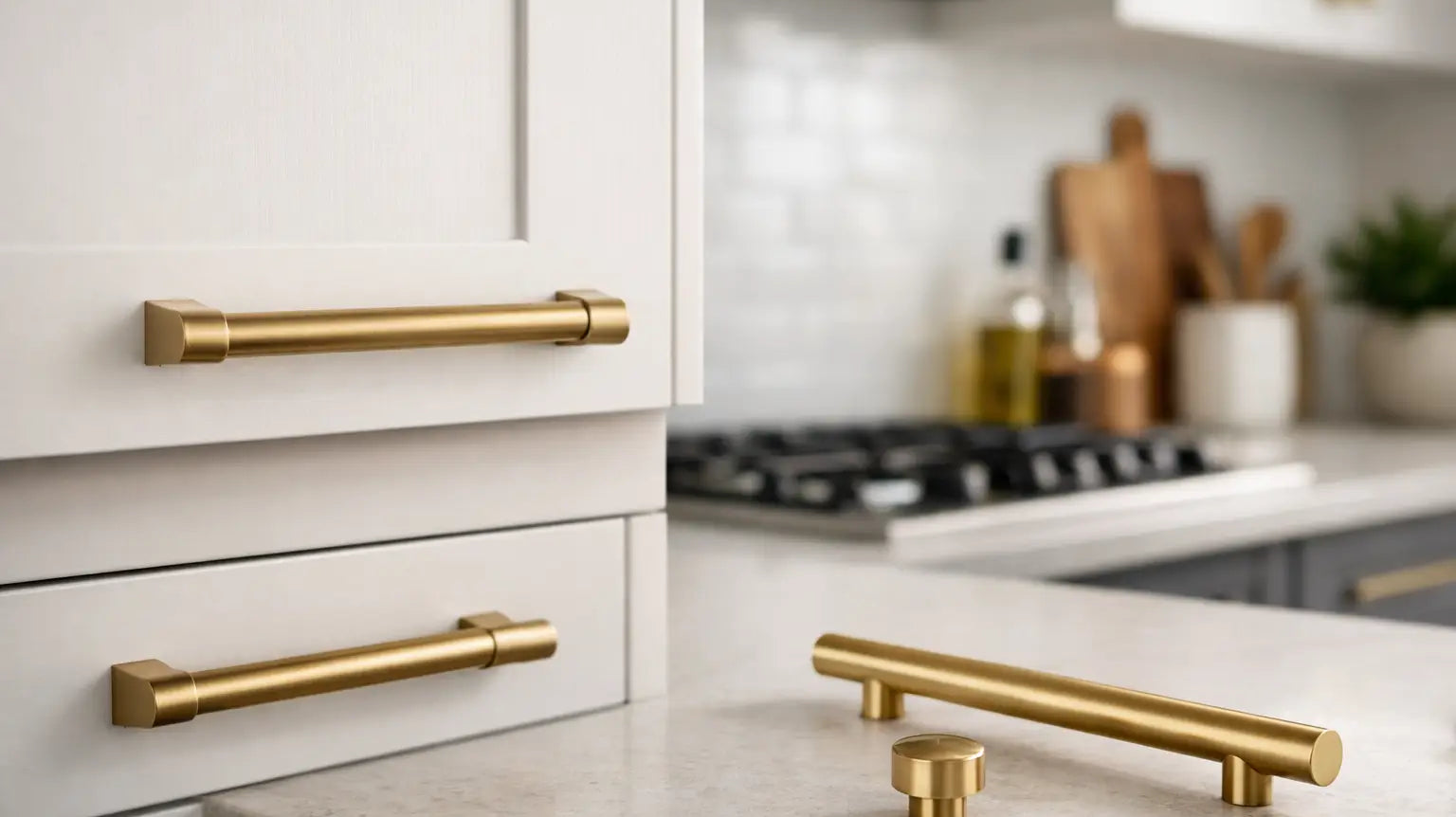 Brushed Brass Kitchen Cabinet Handles Guide