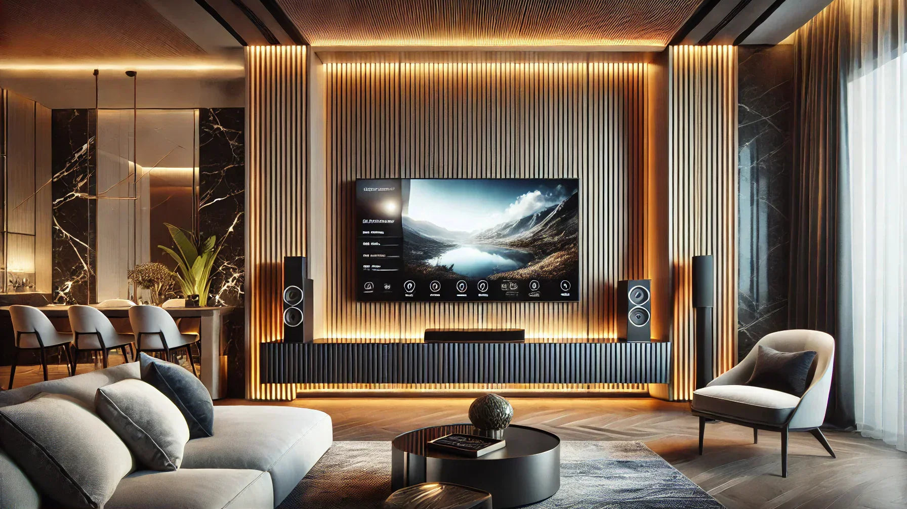 The Art of Home Transformation: Bespoke Media Walls & Interiors by Aspin Collins