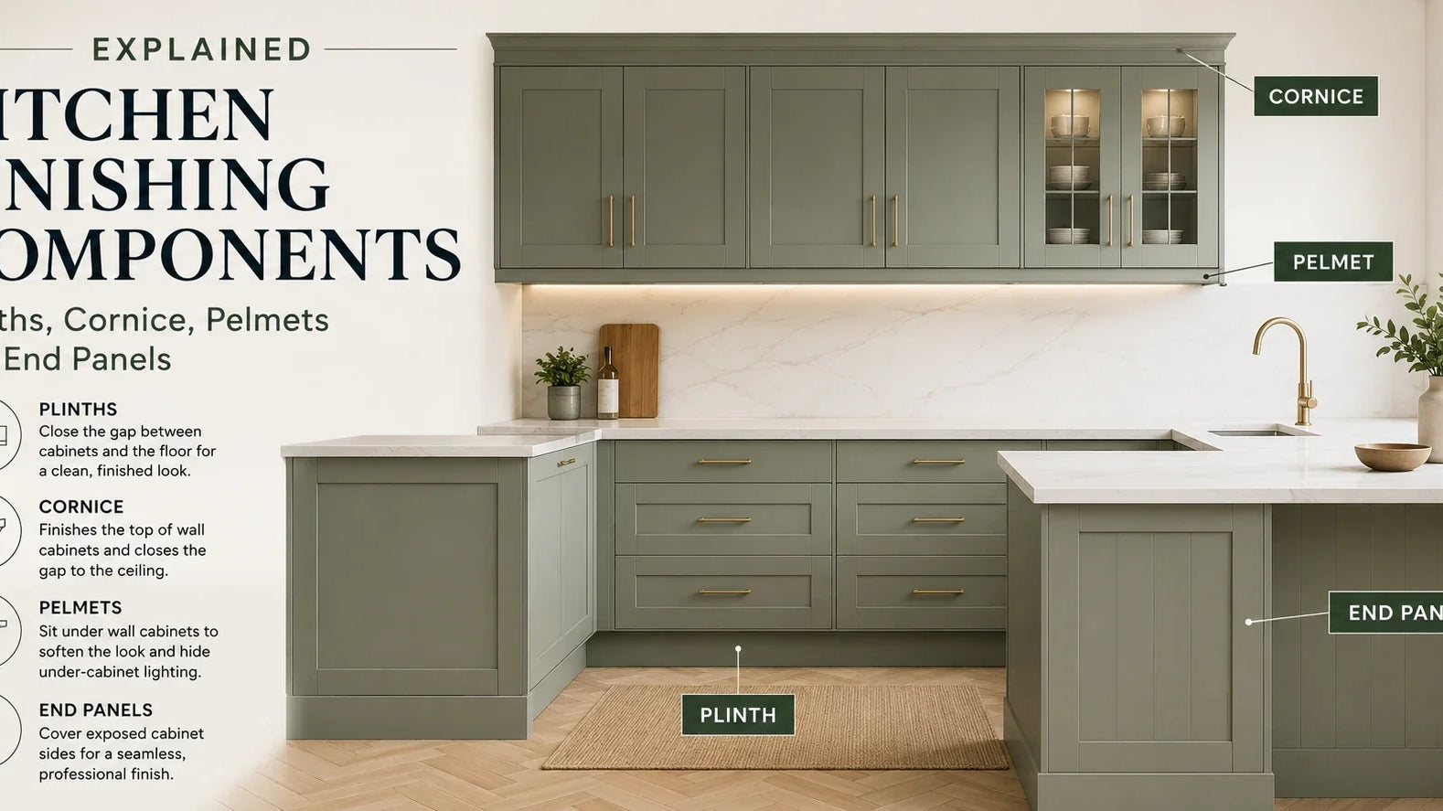 Kitchen Finishing Components Explained | Full Guide | Aspin Collins