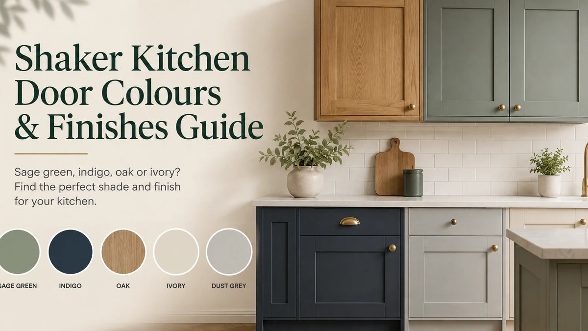 Shaker Kitchen Door Colours & Finishes Guide | Aspin Collins