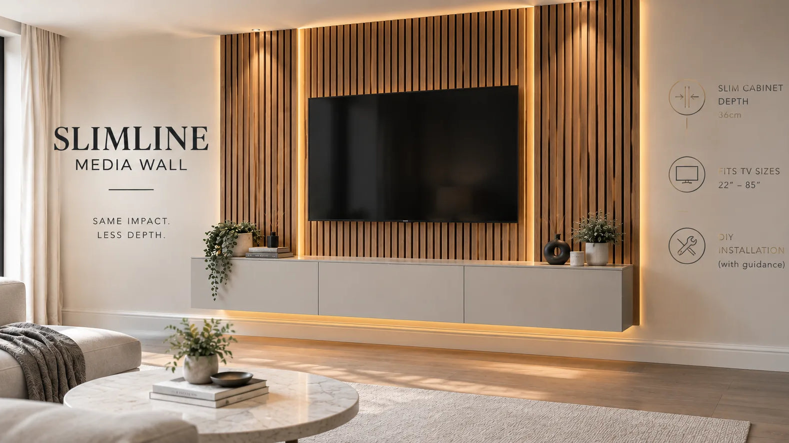 Slimline & Slim Media Wall Designs: What to Know Before You Buy | Aspin Collins