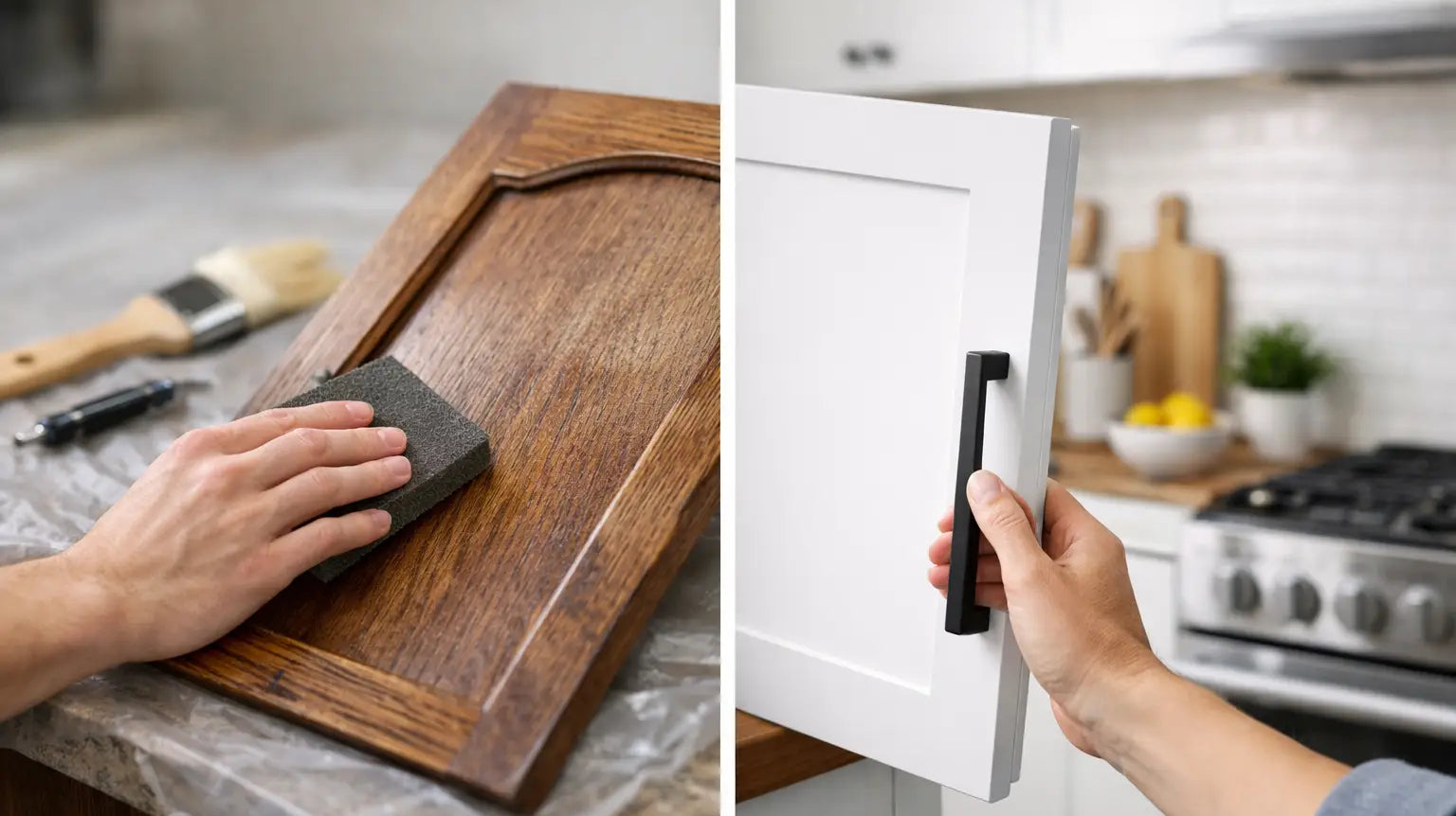 Kitchen Door Makeover Case Study for a Smarter Refresh