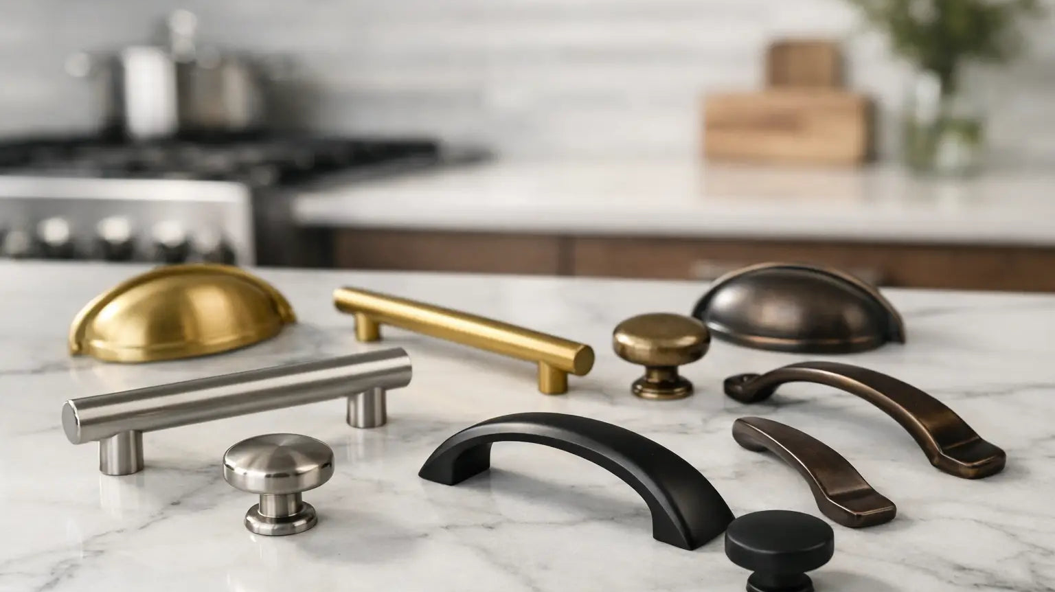 Kitchen Cabinet Handles Pulls and Knobs