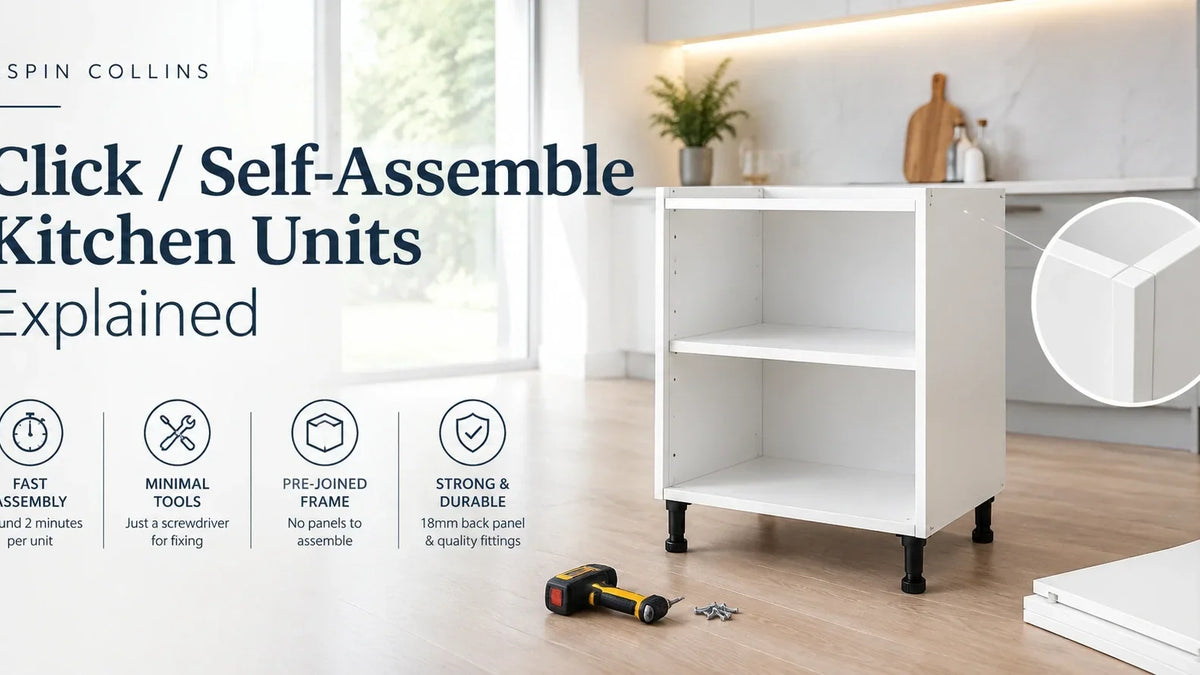 Click / Self-Assemble Kitchen Units Explained