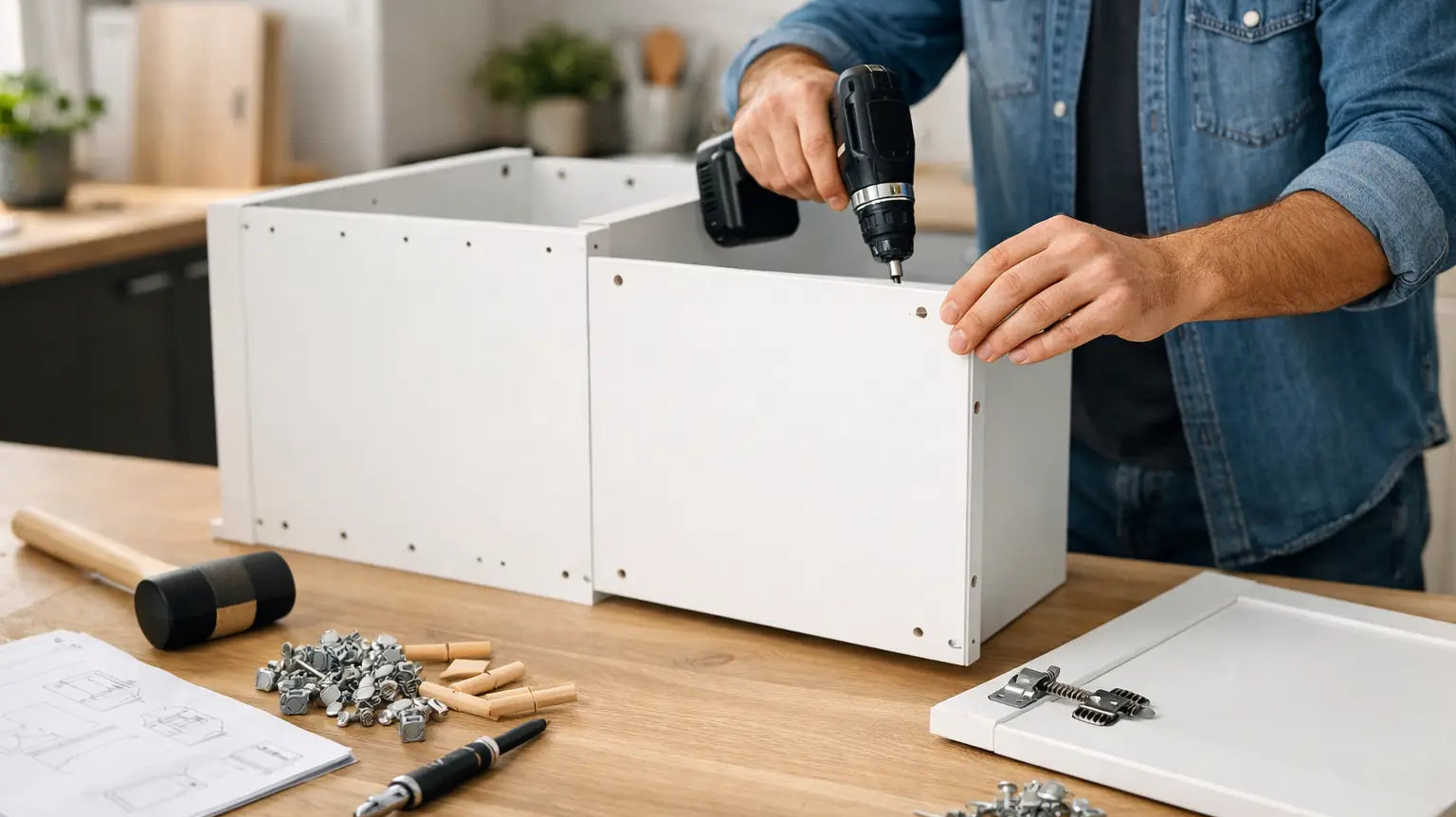 How to Assemble Quick Fit Cabinets Properly