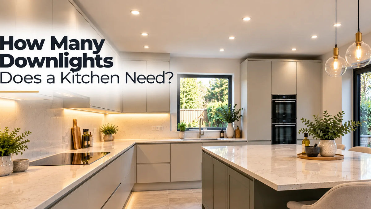 How Many Downlights Does a Kitchen Need