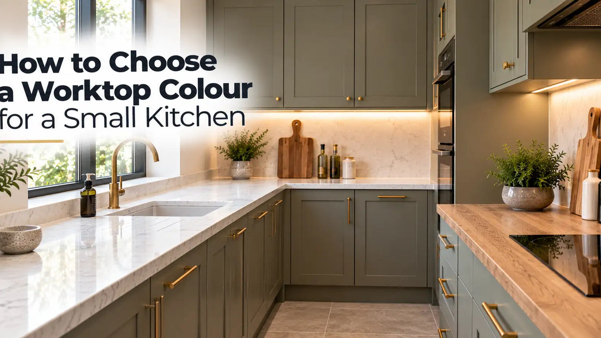 How to Choose a Worktop Colour for a Small Kitchen