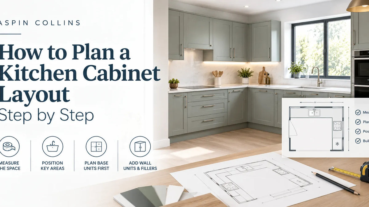 How to Plan a Kitchen Cabinet Layout Step by Step