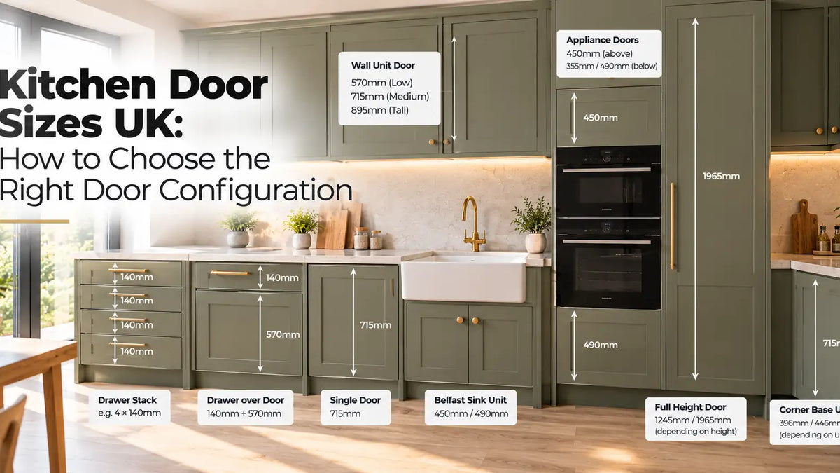 Kitchen Door Sizes UK: How to Choose the Right Door Configuration