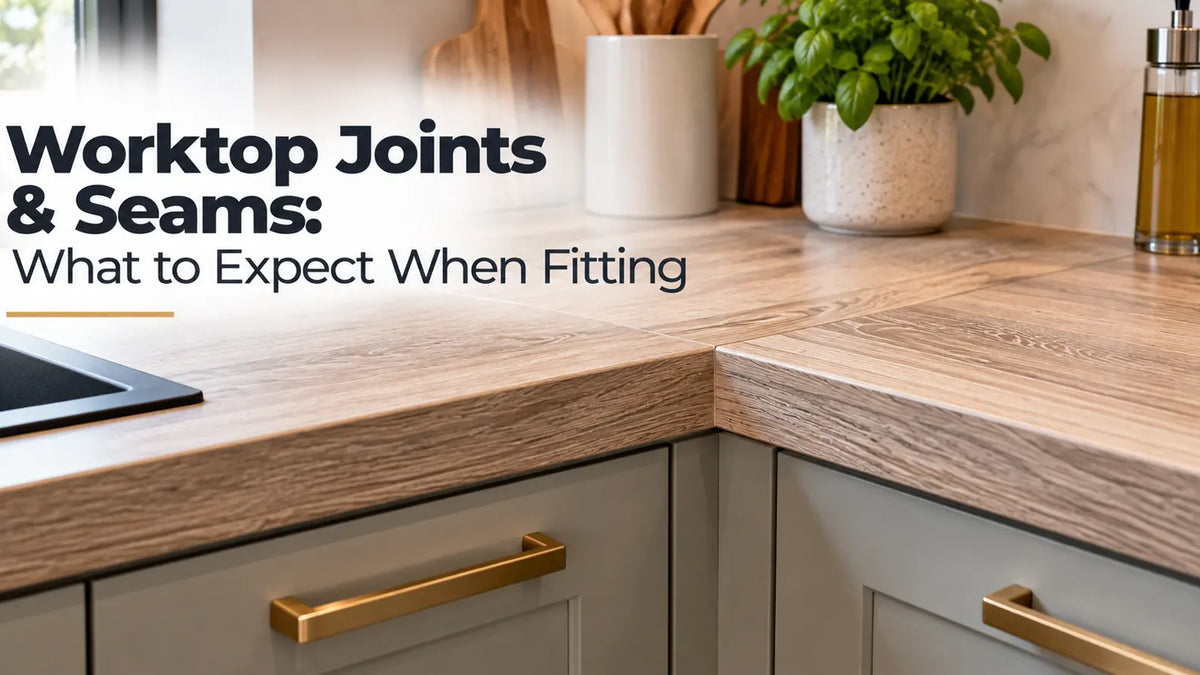 Worktop Joints & Seams: What to Expect When Fitting