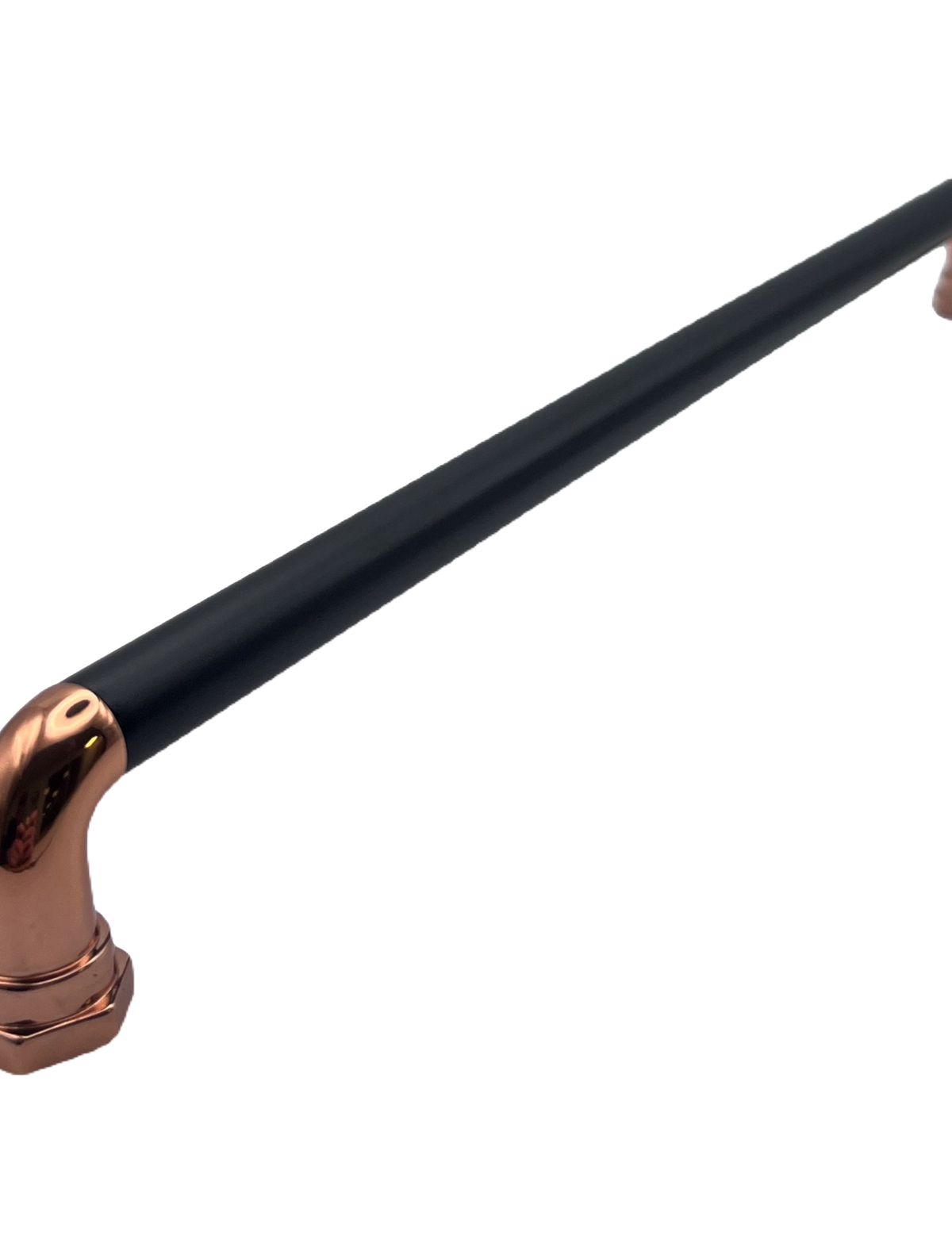 Pull Bar Handle – Copper & Black | Charm | Modern Cabinet Handle | Aspin Collins