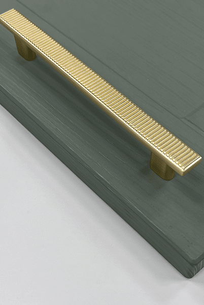 Lined T Bar Handle | Gold, Anthracite & Antique Brass | Aspin Collins