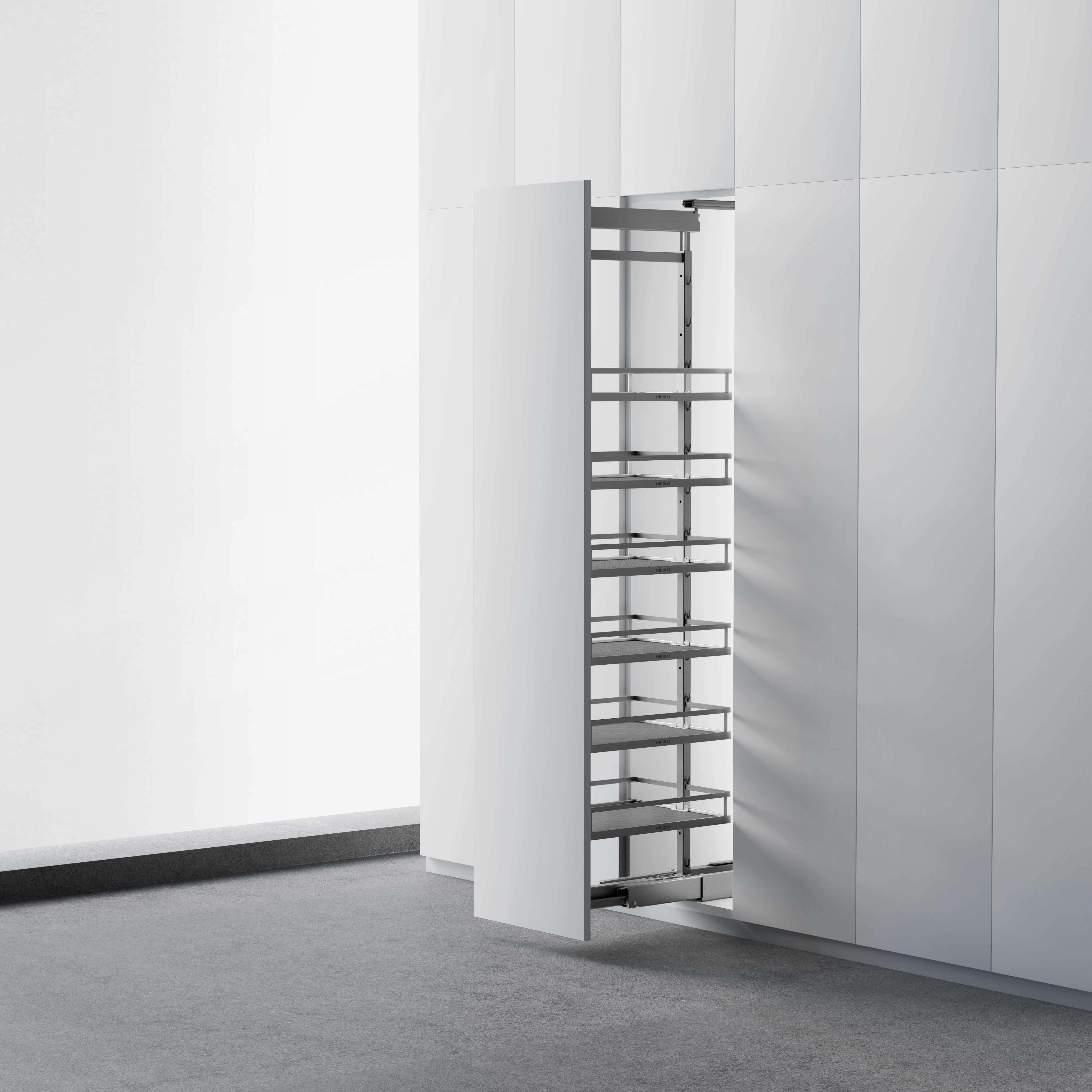 300mm Pull-Out Larder Unit – Maximize Your Kitchen Storage | Aspin Collins