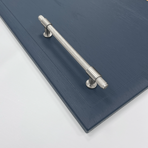 Industrial Knurled T Bar Kitchen Handle | 160mm & 320mm | Aspin Collins