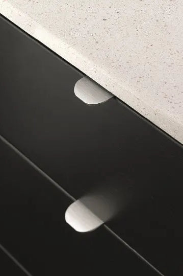 Edge Round - Inox Look Handle | Rounded Edge Pull | Aspin Collins