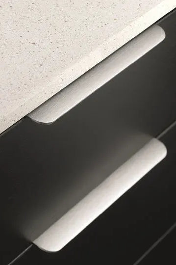 Edge Round - Inox Look Handle | Rounded Edge Pull | Aspin Collins