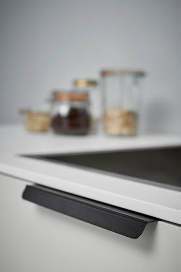 Accent - Edge Mount Profile Handle | Brushed Matt Black | Aspin Collins