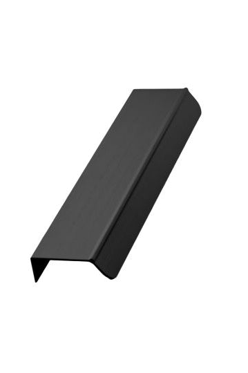 Accent - Edge Mount Profile Handle | Brushed Matt Black | Aspin Collins