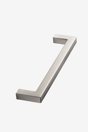 Square 10 Zamac Inox Look | Furnipart Bar Handle | Aspin Collins