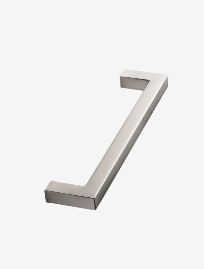 Square 10 Zamac Inox Look | Furnipart Bar Handle | Aspin Collins