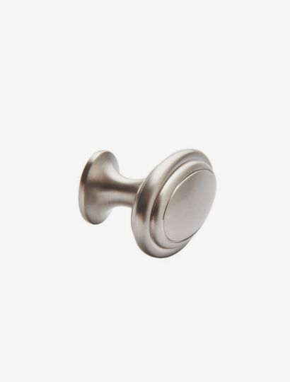 Oval Knob - Inox Look | Furnipart | Aspin Collins