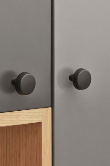 Autumn Knob - Danish Design | Matt Black | Aspin Collins