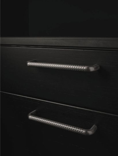 Punctuate Handle Brushed Anthracite | Textured Pull | Aspin Collins