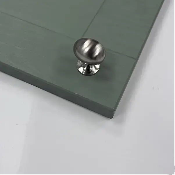 Brushed Knob Handle – Fairmont | Brushed Nickel / American Black Copper | Aspin Collins