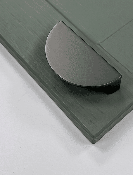 Kitchen Door Handle – Eclipse | Crescent Pull Handle | Aspin Collins