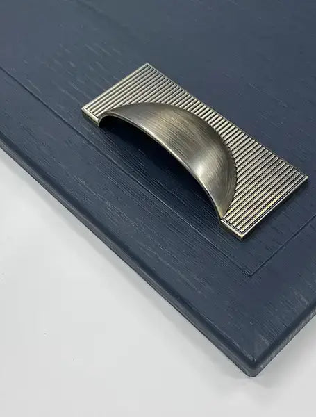 Lined Cup Handle | Sicily | Classic Cabinet Handle | Aspin Collins