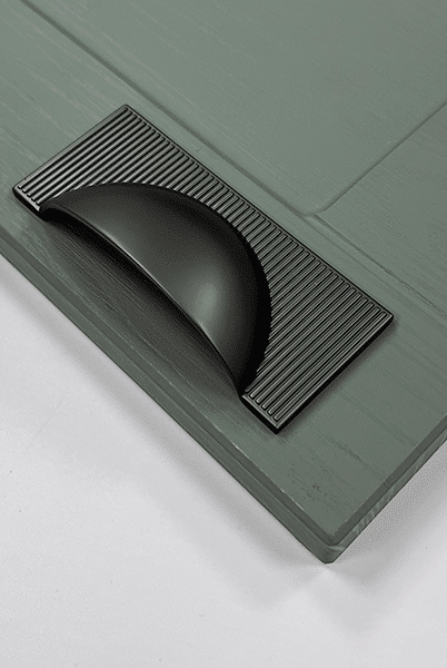 Lined Cup Handle | Sicily | Classic Cabinet Handle | Aspin Collins