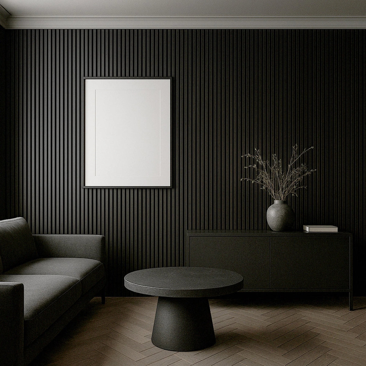 Hjelm - Front-Facing Acoustic Slat Wall Panels (Set Of 2) | Apsin Collins