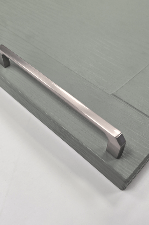 Kinloch D-Shape Cabinet Handle | Brushed Nickel | Aspin Collins