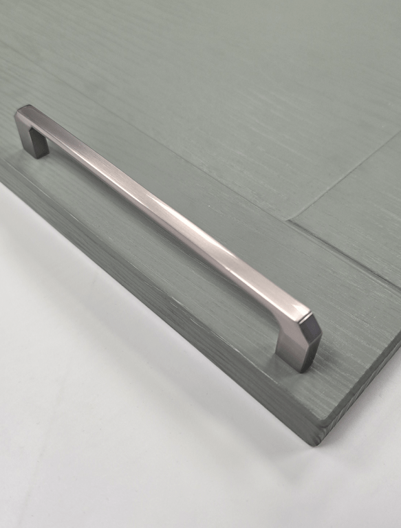 Kinloch D-Shape Cabinet Handle | Brushed Nickel | Aspin Collins