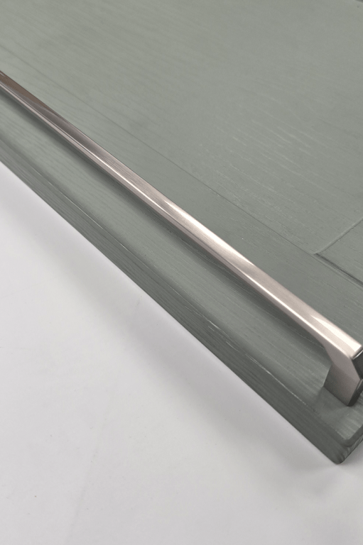 Kinloch D-Shape Cabinet Handle | Brushed Nickel | Aspin Collins