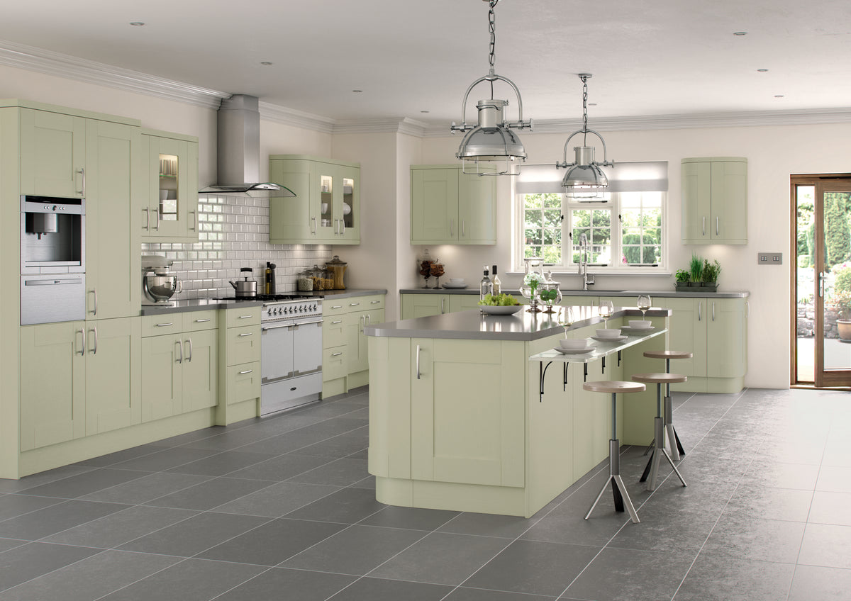 Woodgrain Finishing Components | Sage Green | Aspin Collins