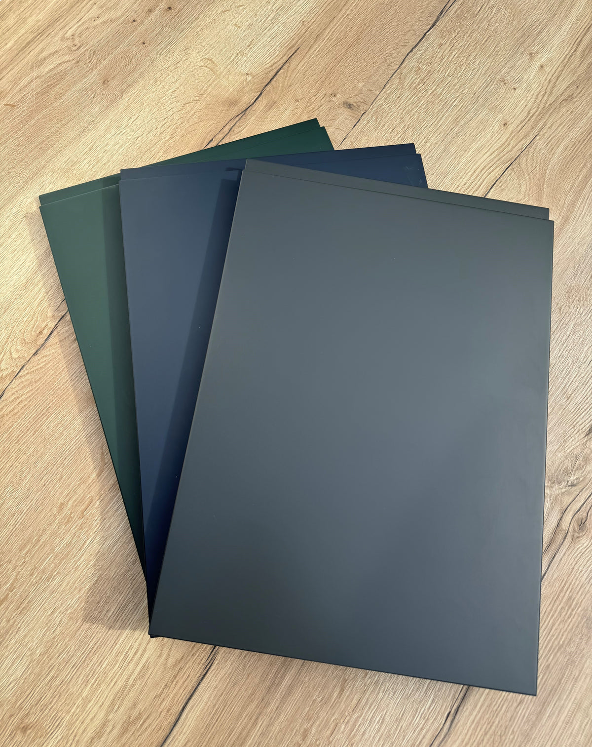 Anthracite Matt Handleless Kitchen Door | Levana | Aspin Collins