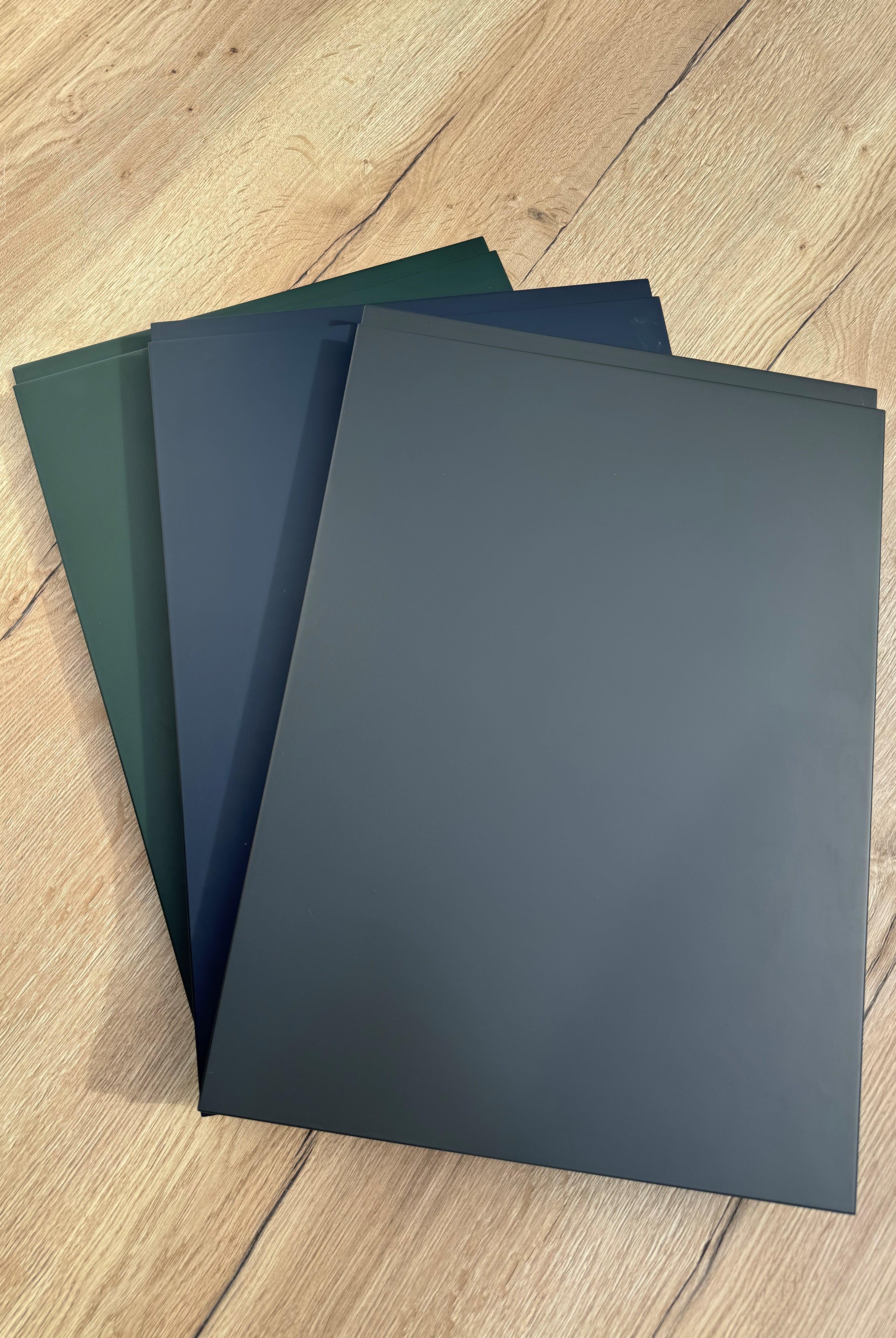 Anthracite Matt Handleless Kitchen Door | Levana | Aspin Collins