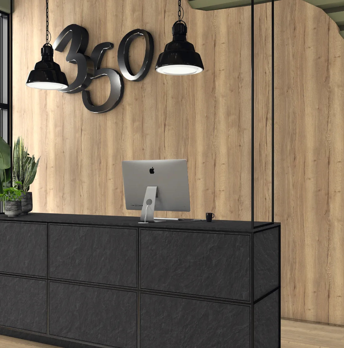 Scivaro Slate Egger Postformed Worktop | Aspin Collins