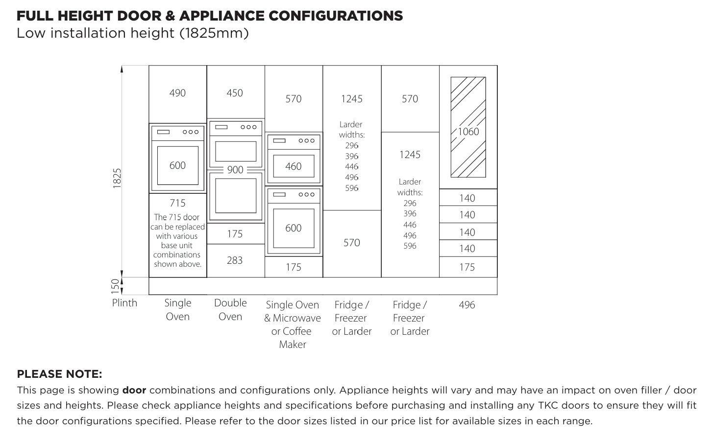Finishing Components Ivory | Cavallo | Aspin Collins