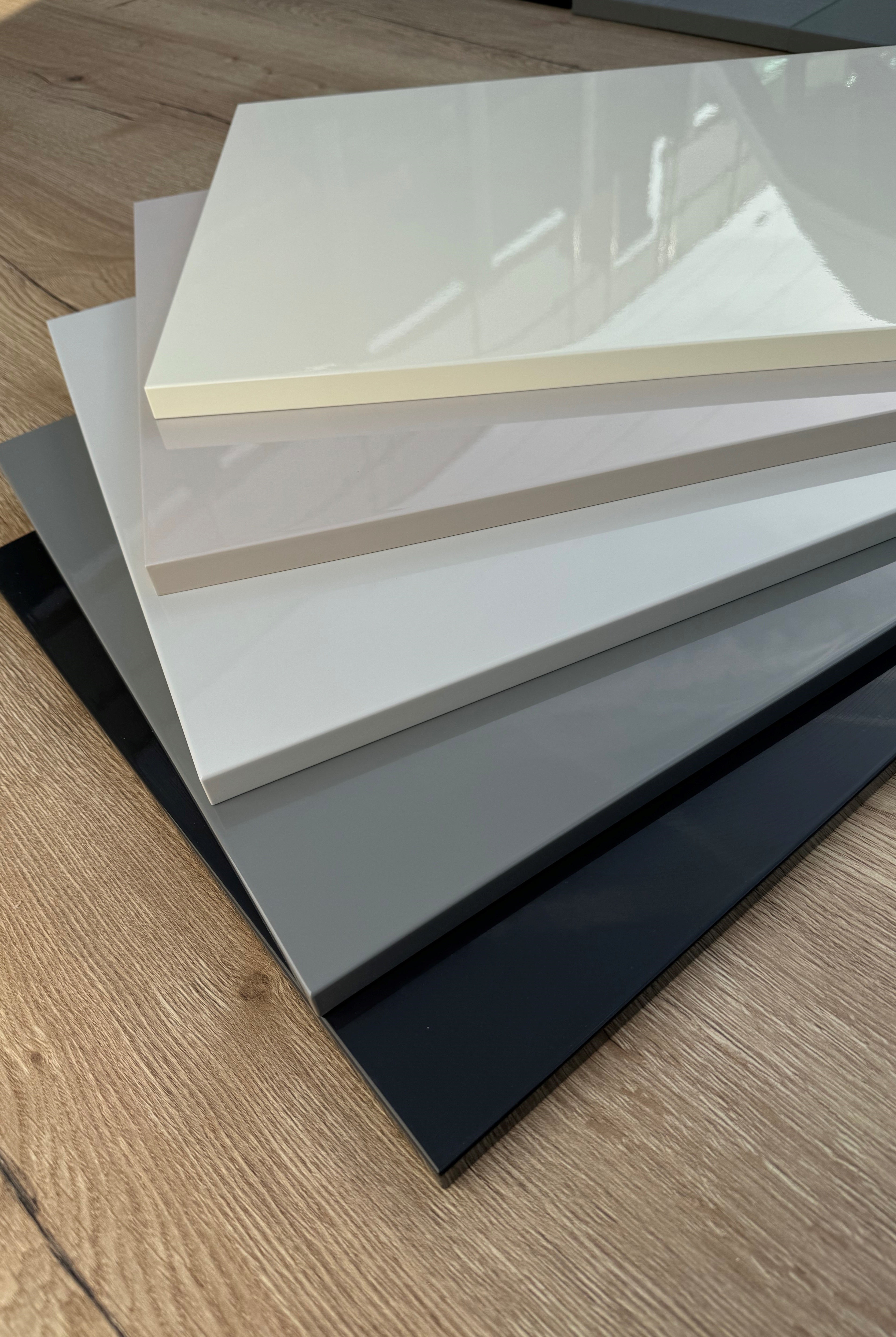 Drawer Fronts Anthracite Gloss | Valencia | Aspin Collins
