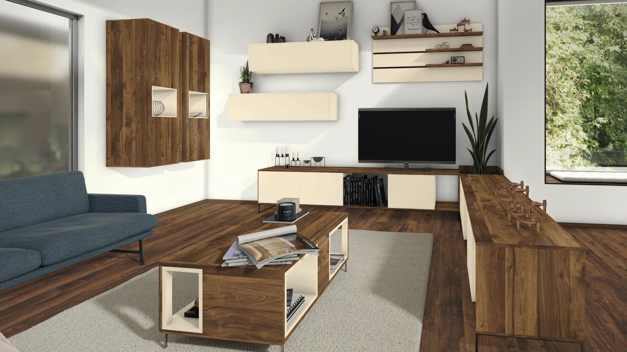 Dark Hunton Oak Postformed Worktop – EGGER | Aspin Collins