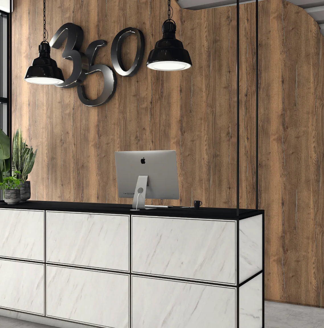 Pewter Halifax Oak Square Edge Worktop – EGGER | Aspin Collins