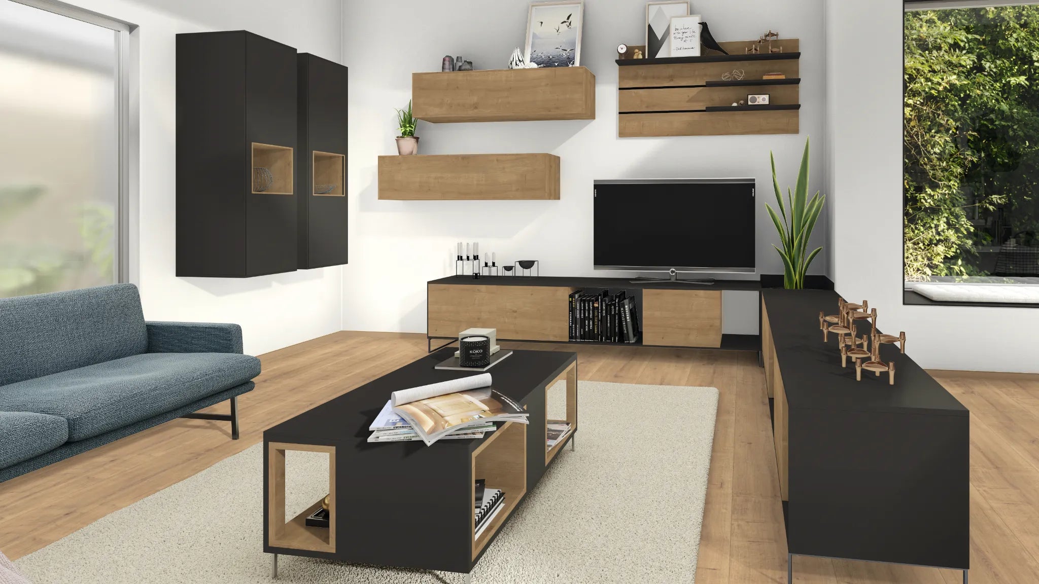 Natural Hamilton Oak Egger Postformed Worktop | Aspin Collins