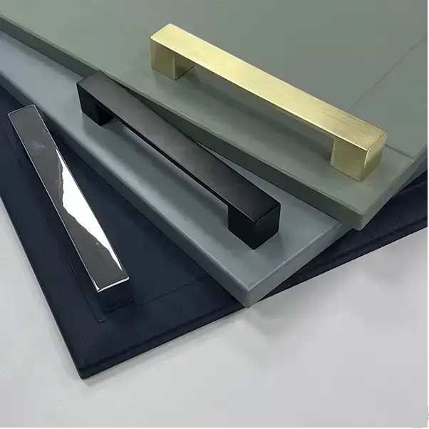 D Shaped Pull Handle – Orion | Chrome/Black/Gold | Aspin Collins